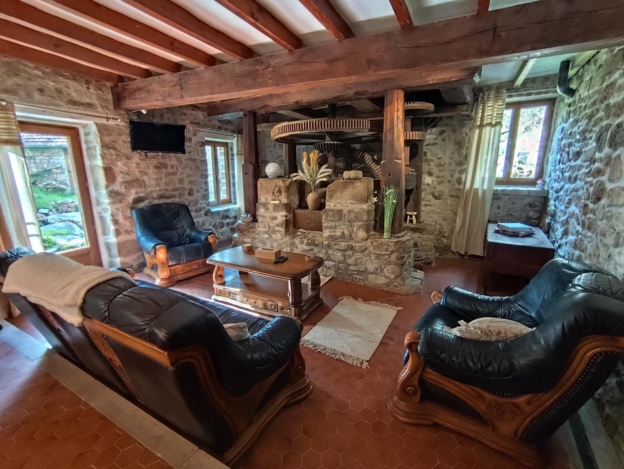 Authentique Moulin Tout Inclus-Moulin De Lavaugarde Thauron Exterior photo